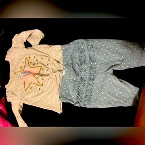 Baby girl sets (shirts,pants ,sweeter, swimsuit.: I’m including more items